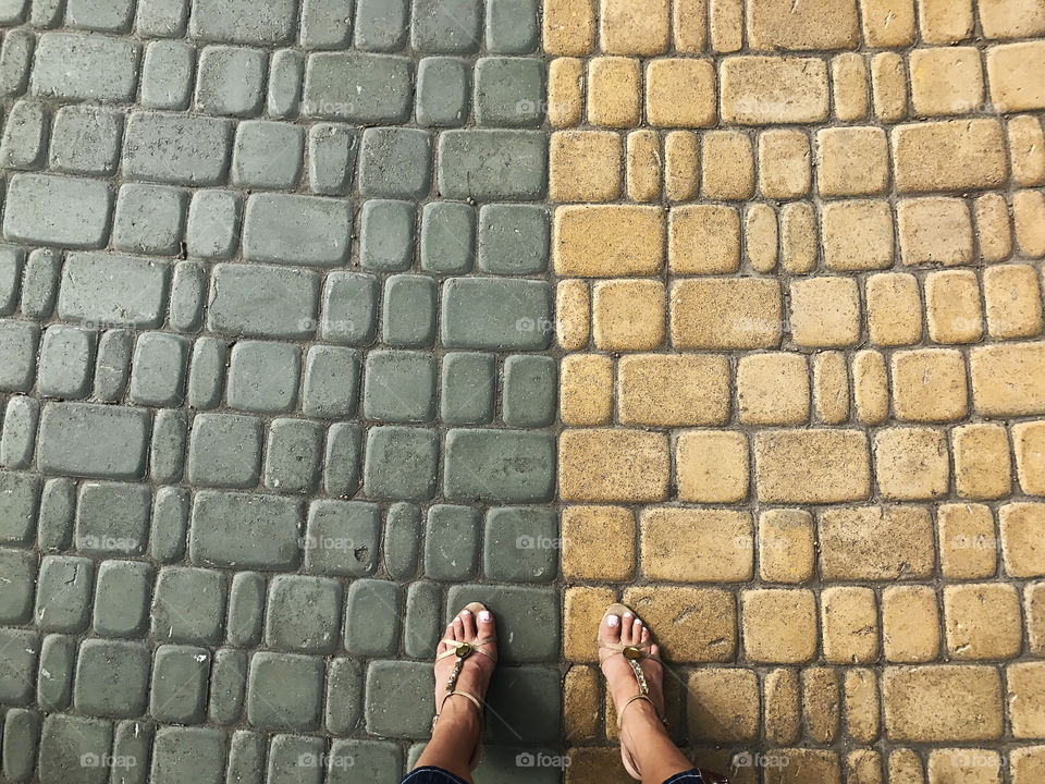 Standing at the symbolic border between summer and autumn 