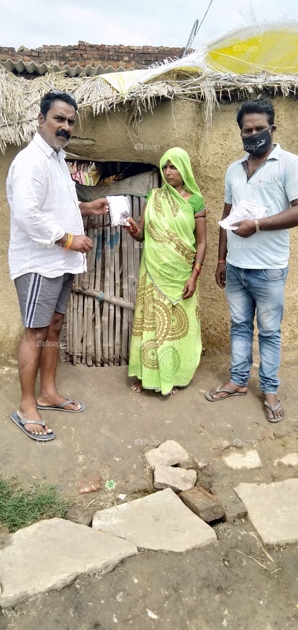 Help for Poor Family Chakia Chandauli UP India