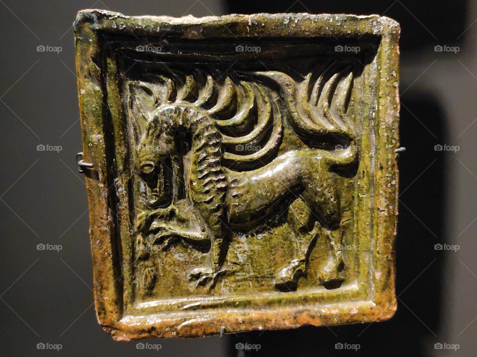 Clay figure mythological creature