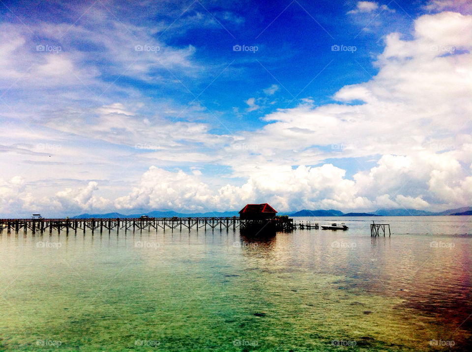 beach ocean sky travel by linderborg