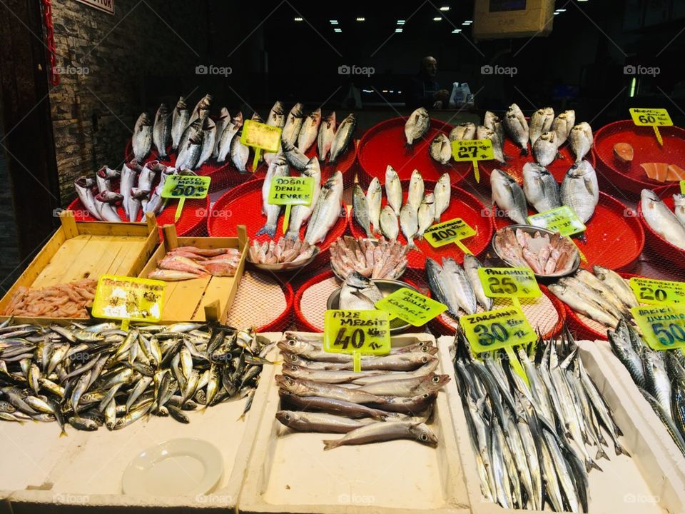 Какая прекрасная и вкусная рыба в Стамбуле