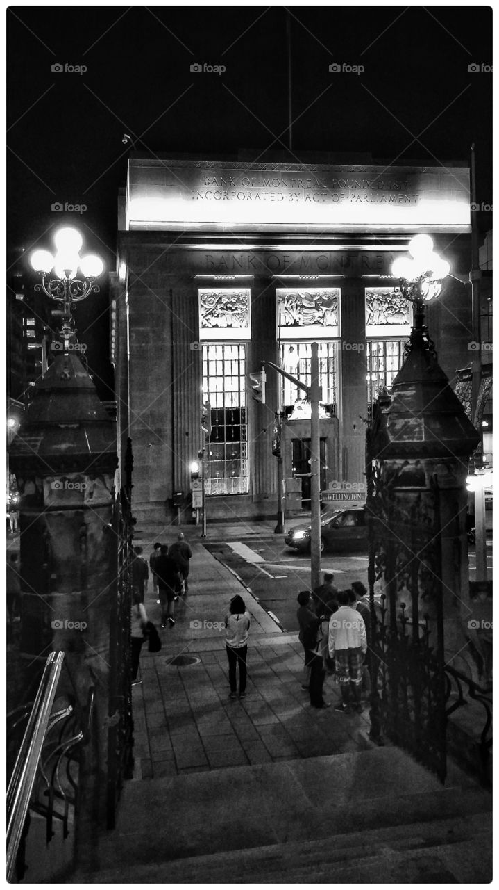 Street, People, Monochrome, City, Group