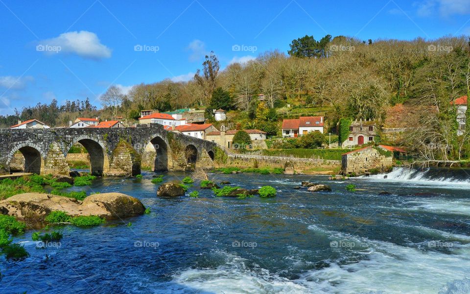 Ponte Maceira, Galicia, Spain