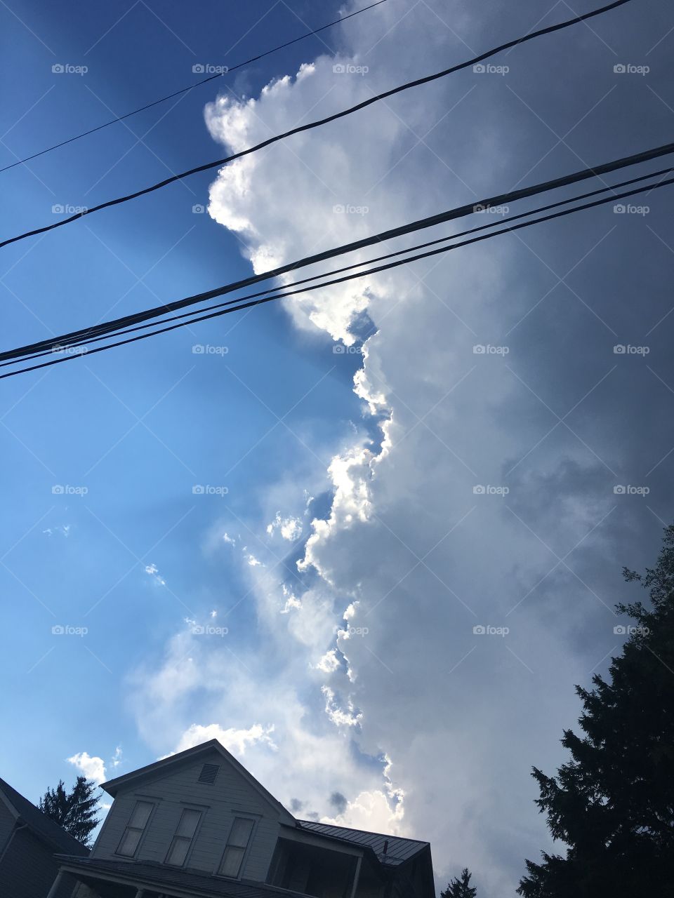 Beautiful cloudy afternoon 