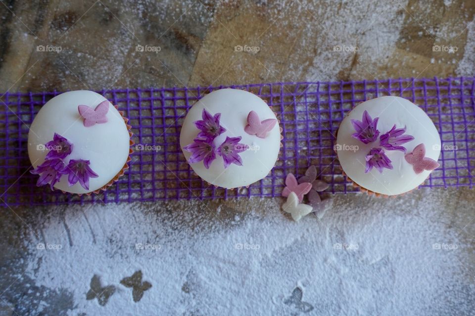 Pretty Butterfly Cakes