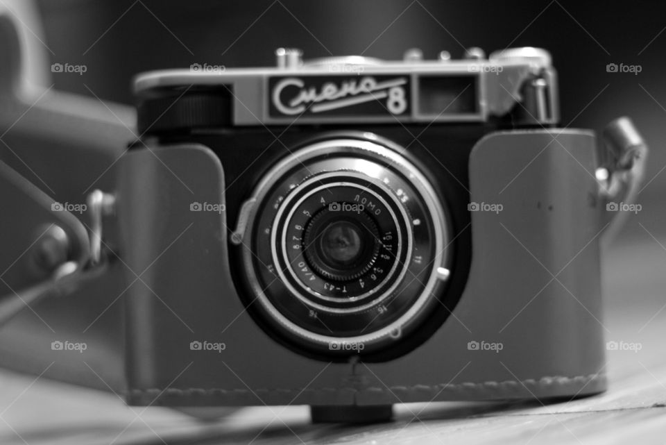 Old russian camera
