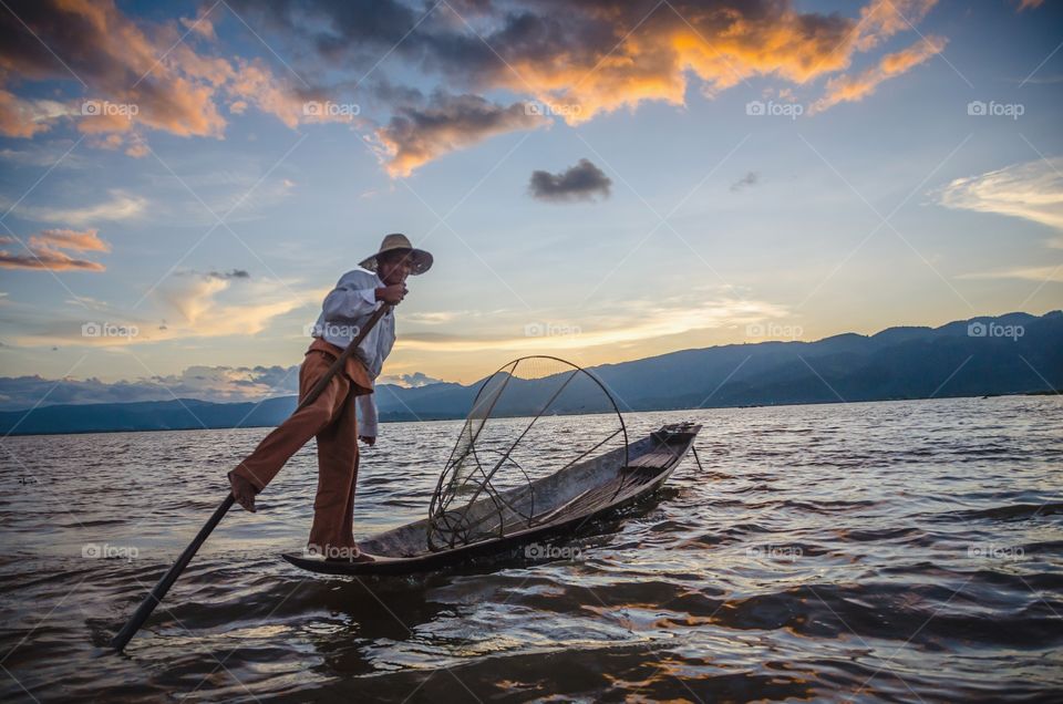 Inle fisherman