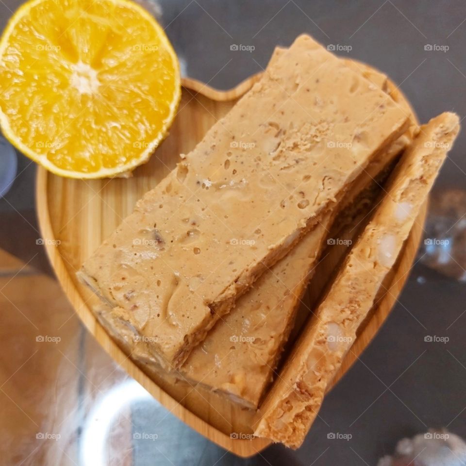 torrones feito por mim, pastry chef