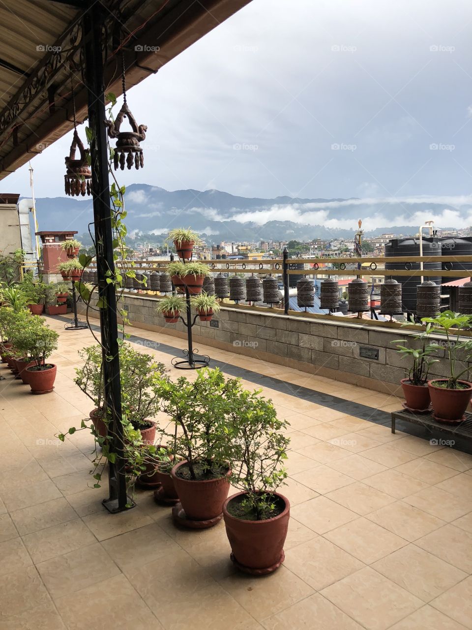 View of Mountains Kathmandu, Nepal 2018