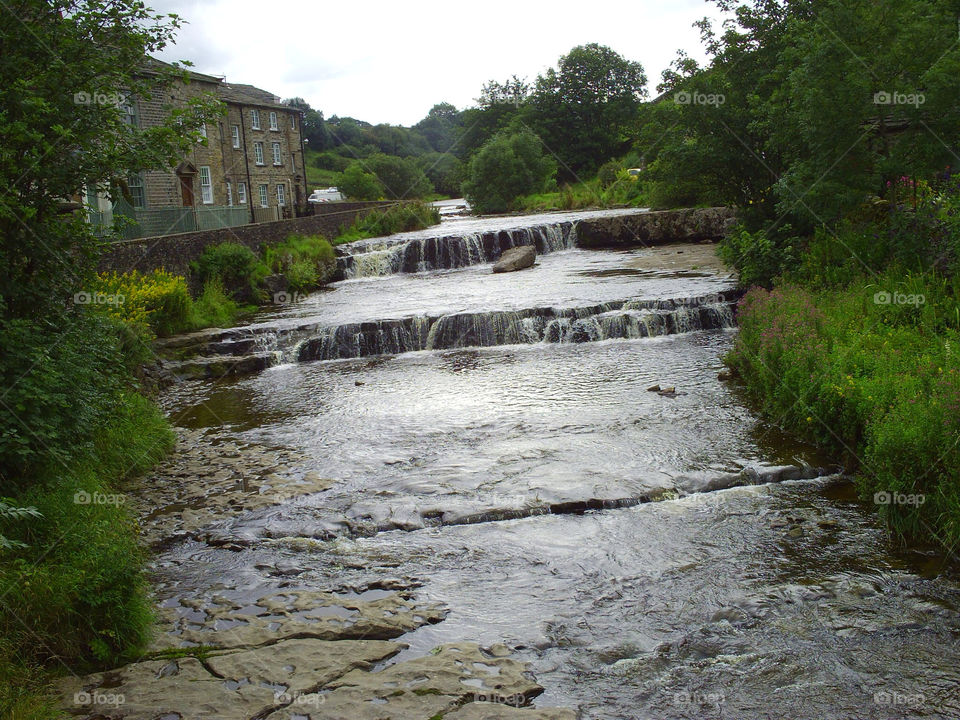 River at Hawes North Yorkshire