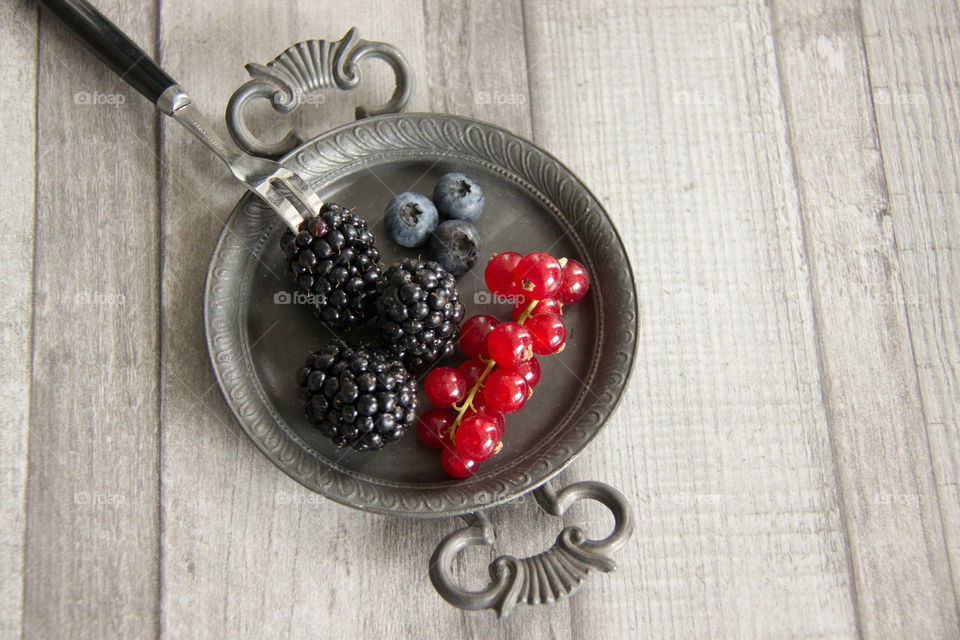 Mixture of berries 