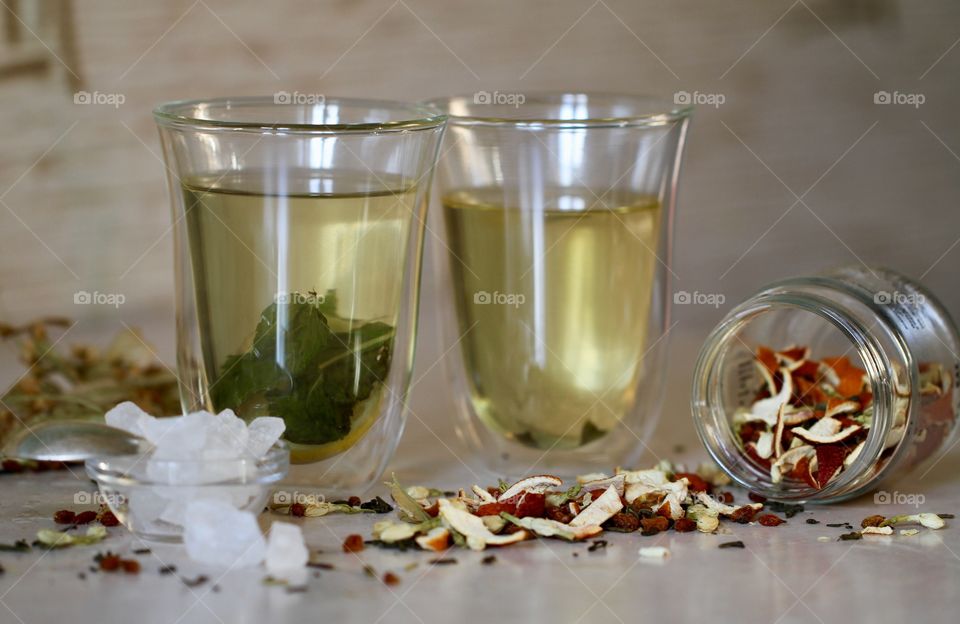 Mint tea