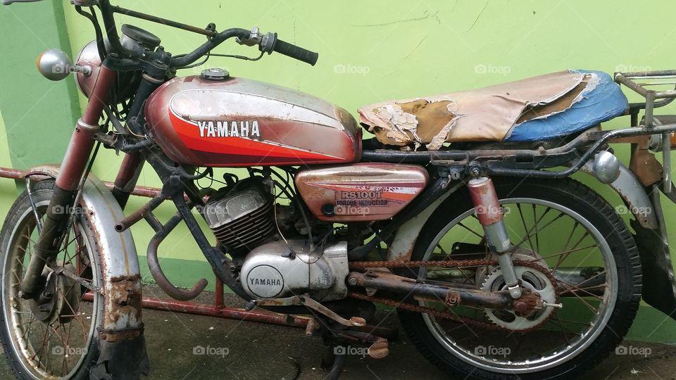 old motor bike