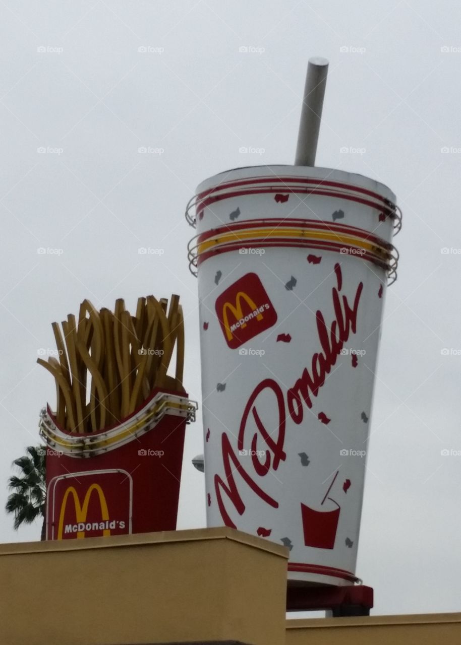 McDonald's super sized