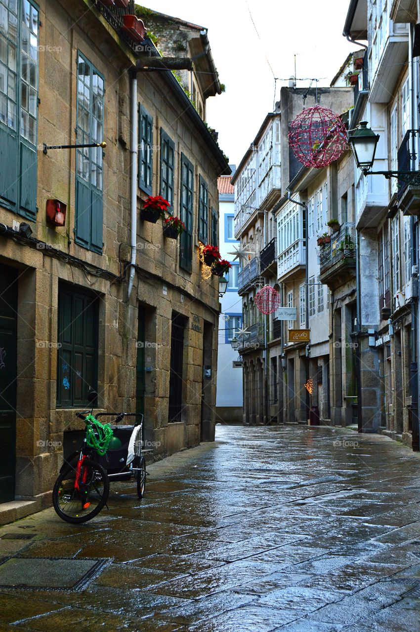Rúa Travesa, Santiago de Compostela.