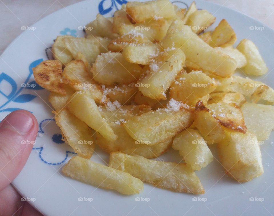 French fries. So delicious potatoes