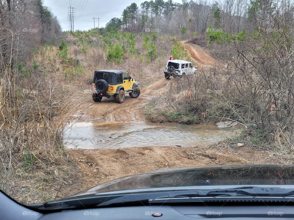 jeep offroading
