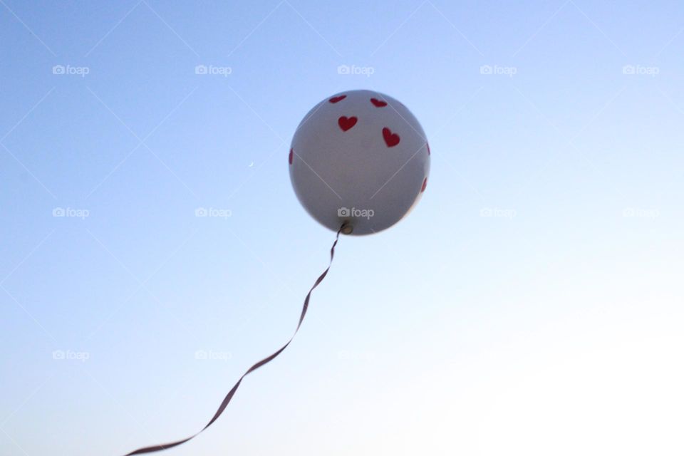 Balloons with hearts 🥰❤