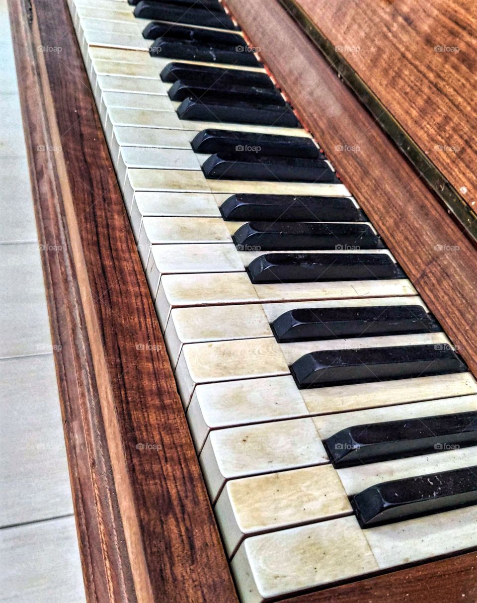Piano keys