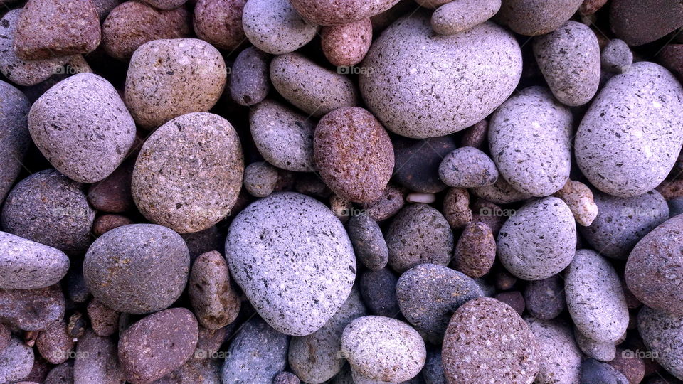 Pebble on the beach