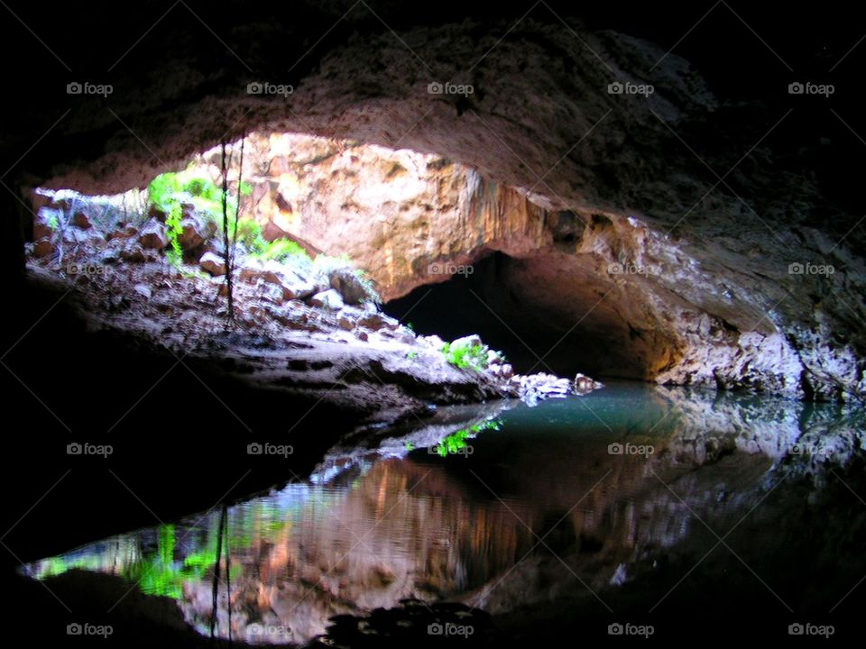 Tunnel creek, Kimberleys.