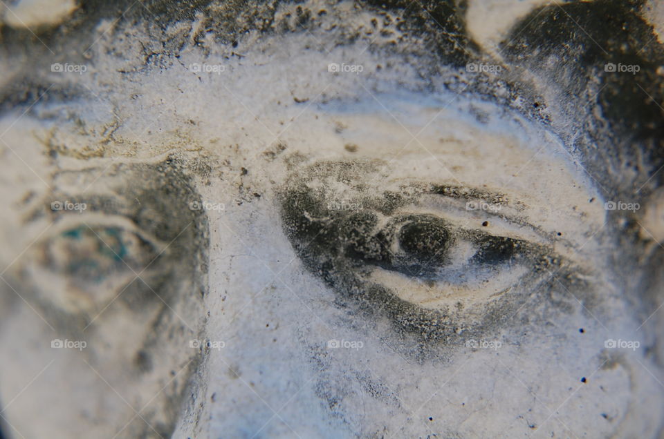 Statue eyes