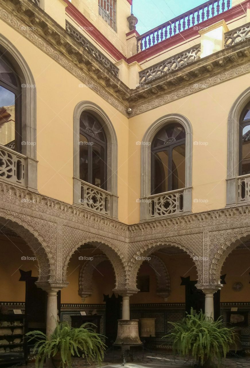 Classic Spanish architecture 