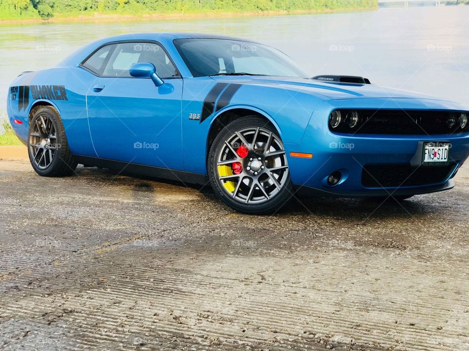 Racing car on quiet place, need rest and get some fresh air LoL