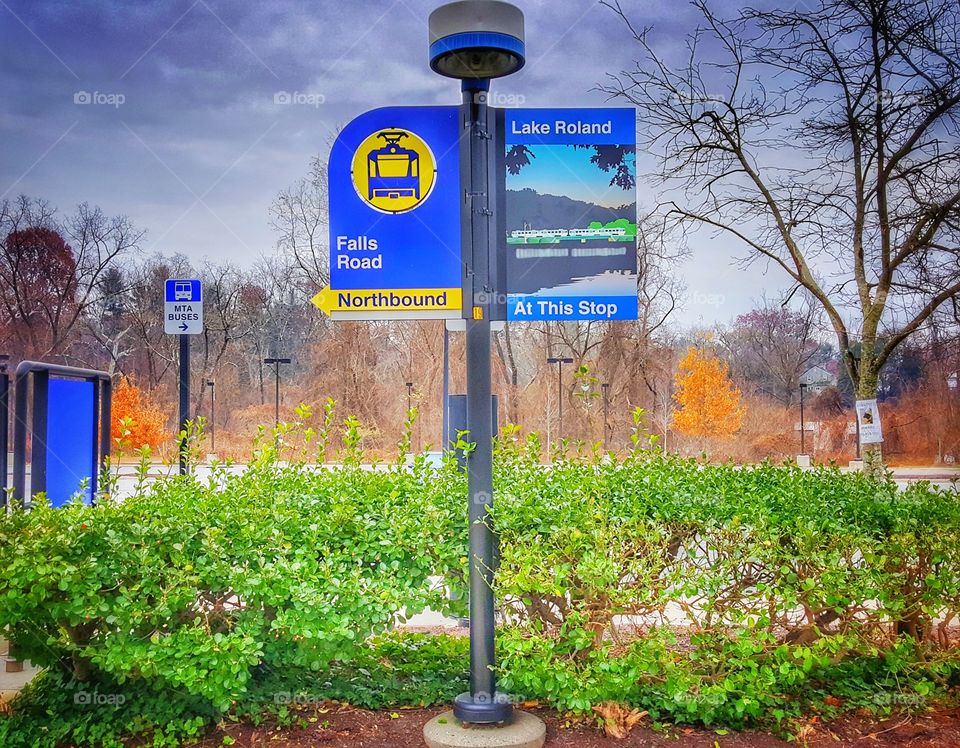 Hdr Falls Road Lightrail Station