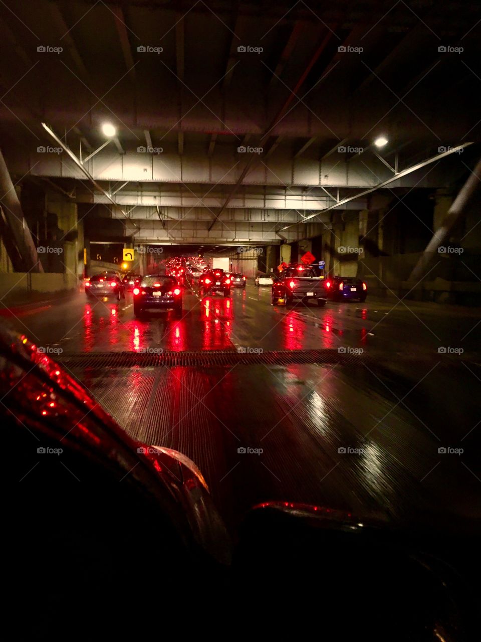 Bay Bridge traffic San Francisco 