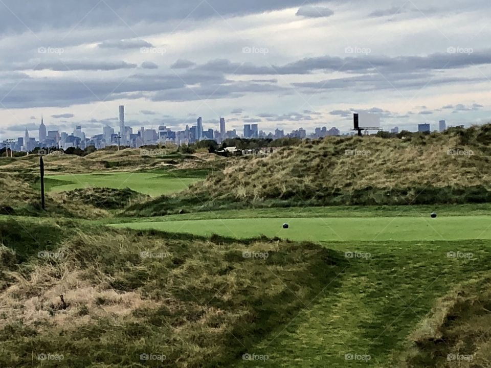 Golfing in New York 