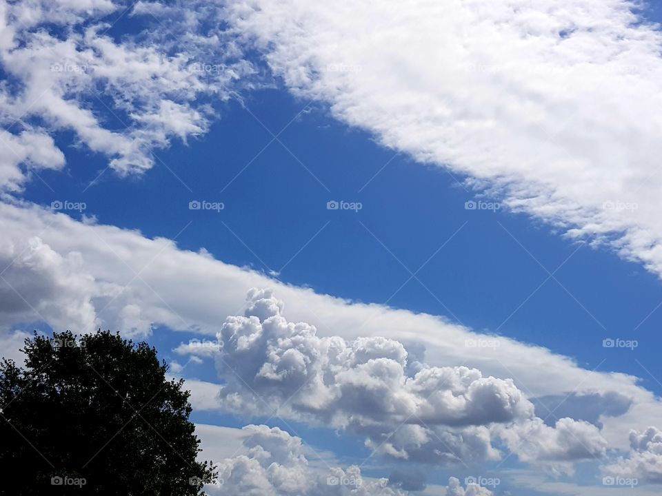 clouds and blue sky