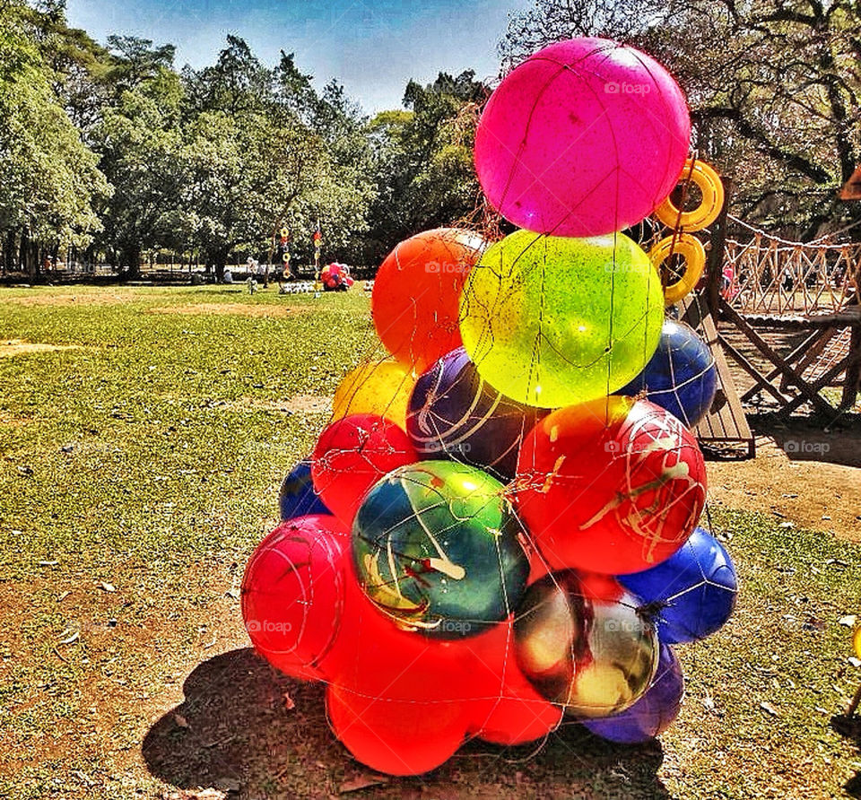 Colourfull baloons