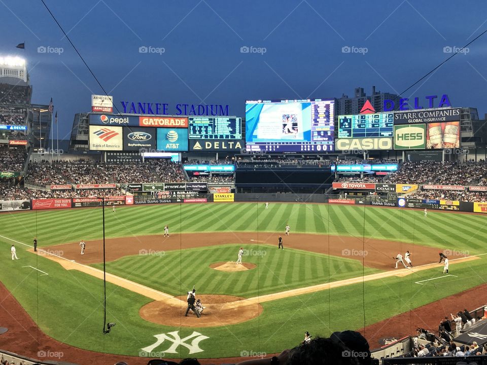 Yankees stadium - blue hour 