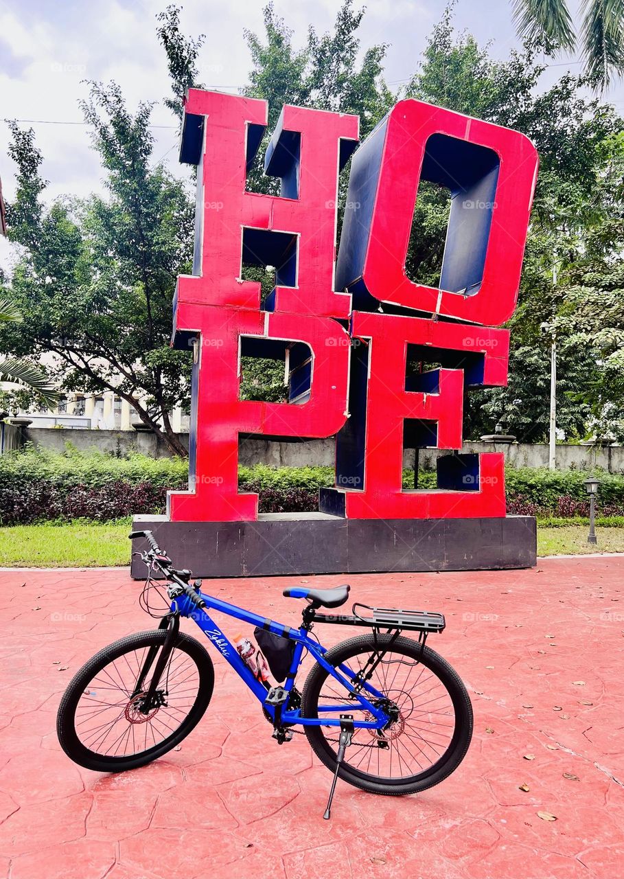 Biking at Lawton, Manila