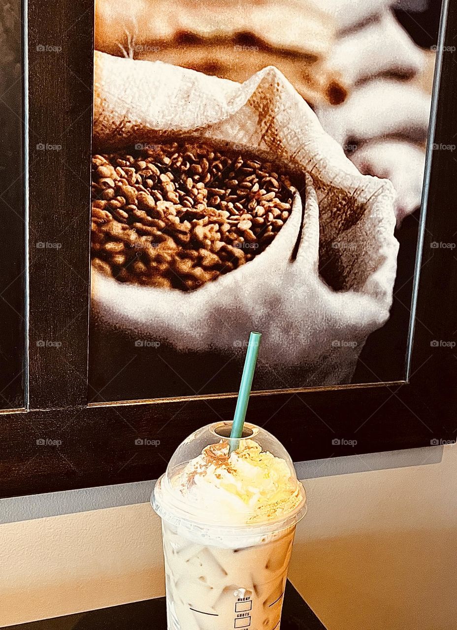 Coffee Shop Interior Wall Art