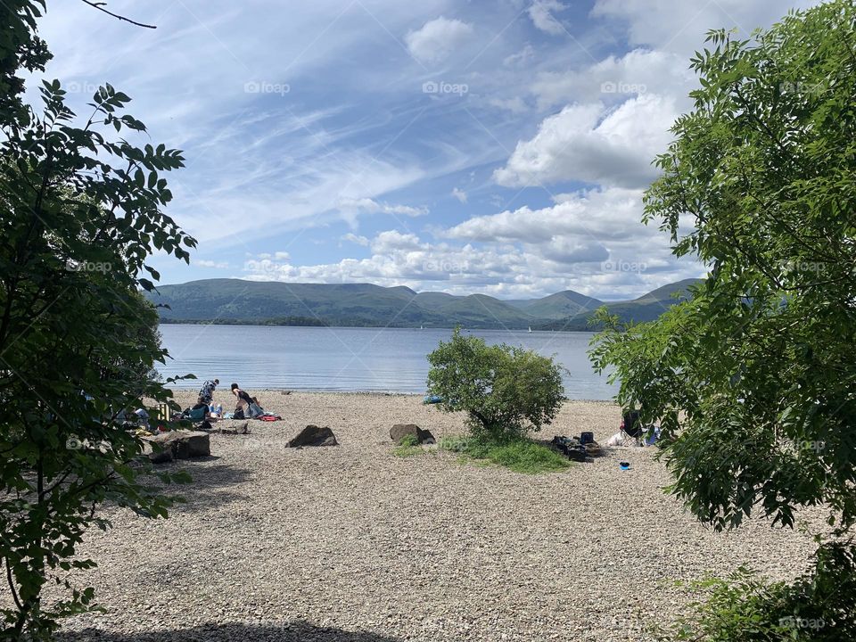 Shore of Loch Lomond