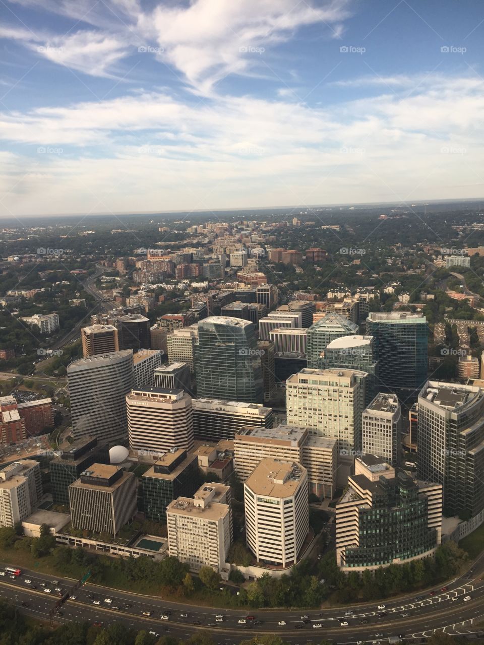 Flying Over DC
