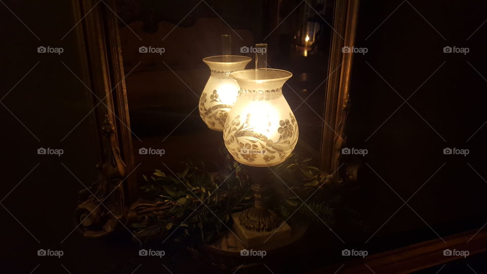 Oil lamp Christmas Glow