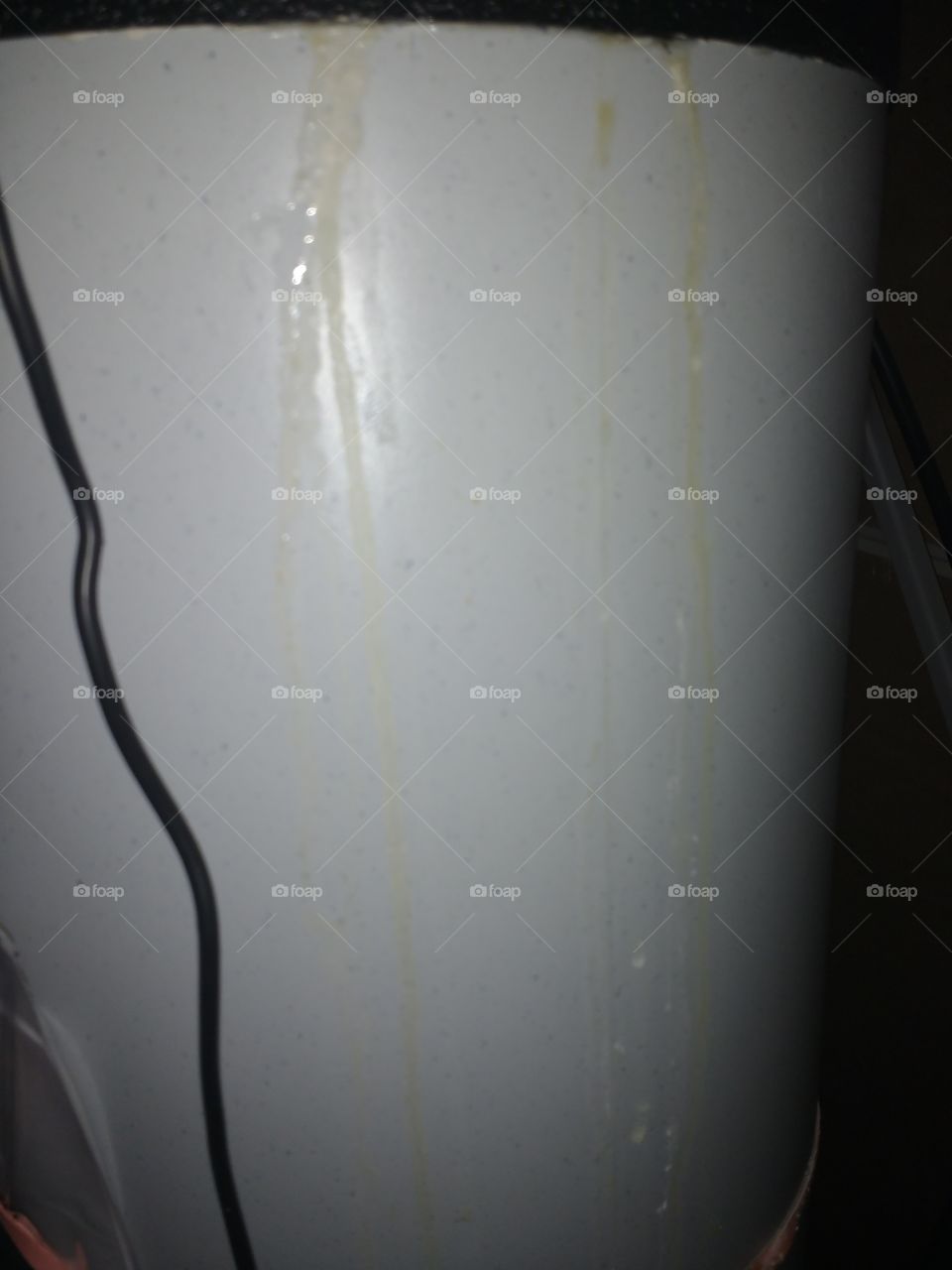 water softener tank leaking