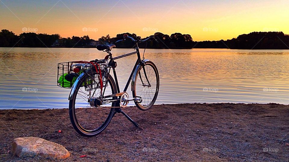 Bike Sunset 