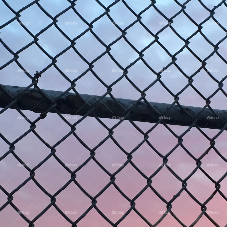 Chainlink Sunset