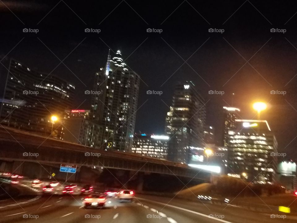 Atlanta cityscape. 1
