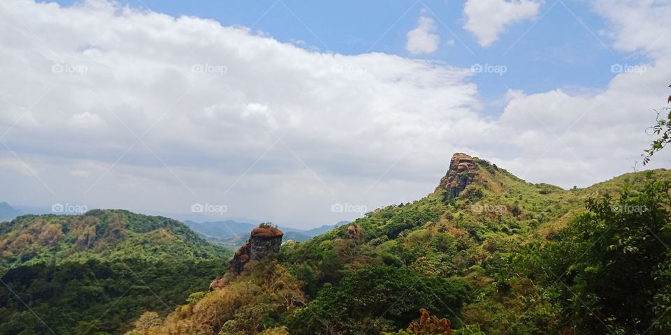 Beautiful summit of Mt. Marami.