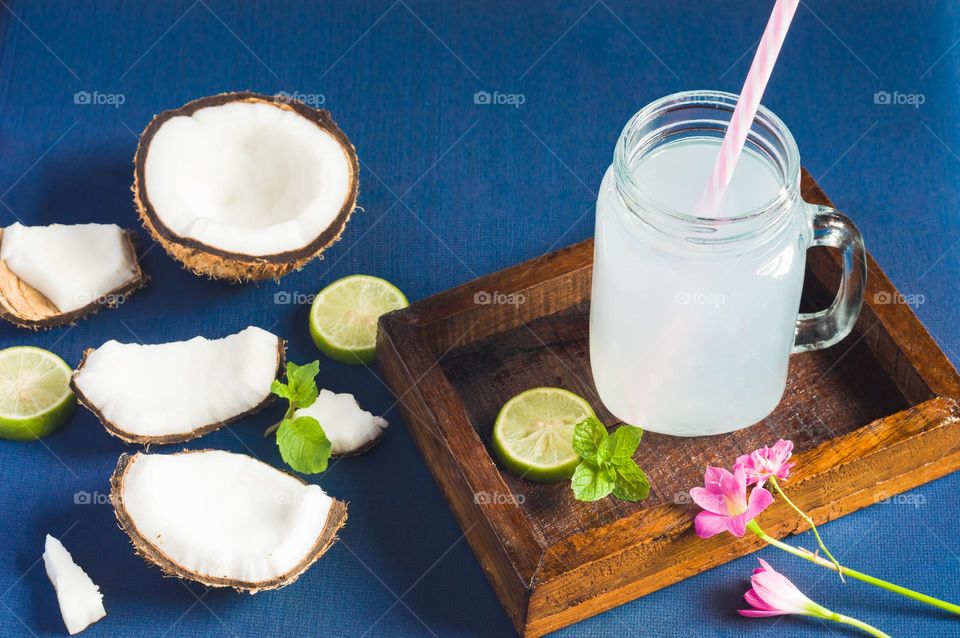 It's summer season. Coconut water to beat the heat.