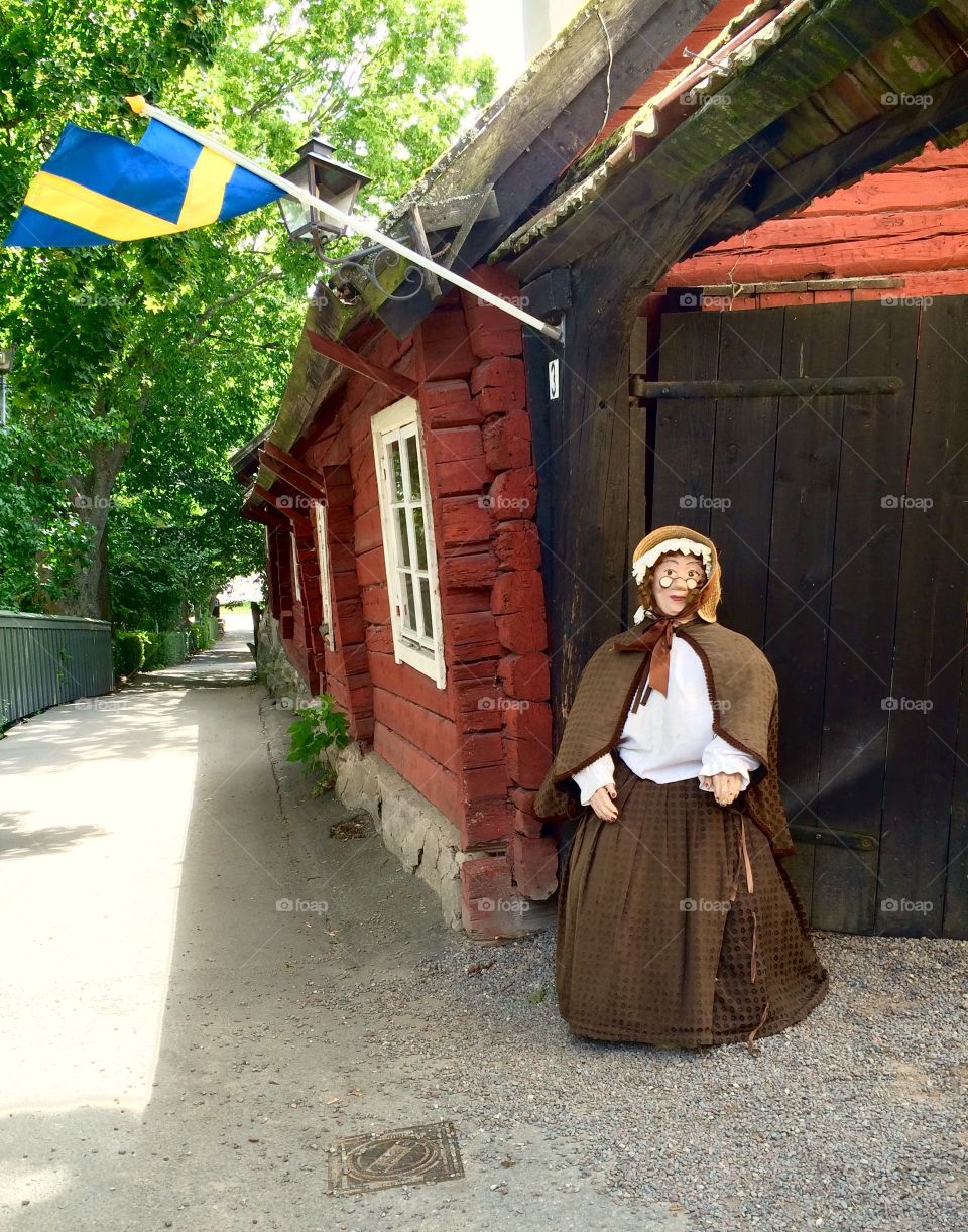 The Old town Sigtuna in Sweden