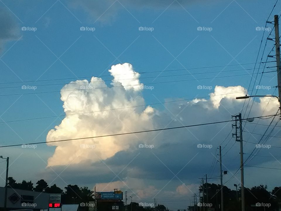billows of cloud