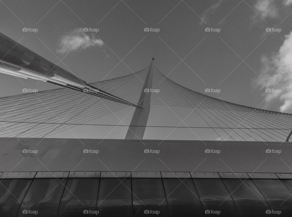 Chords Bridge in Jerusalem