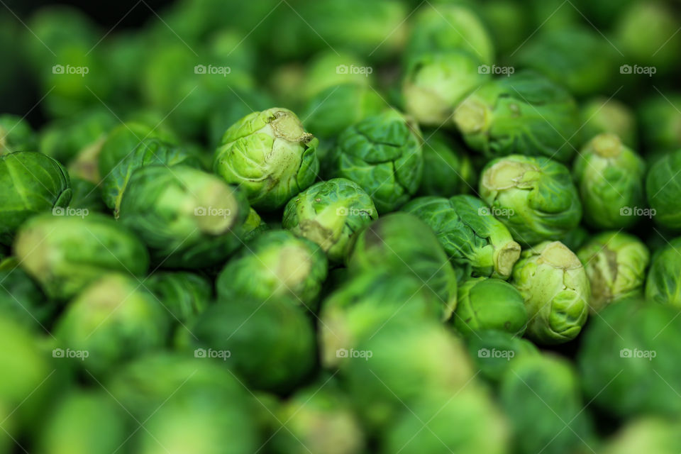 Lots of Brussel Sprouts