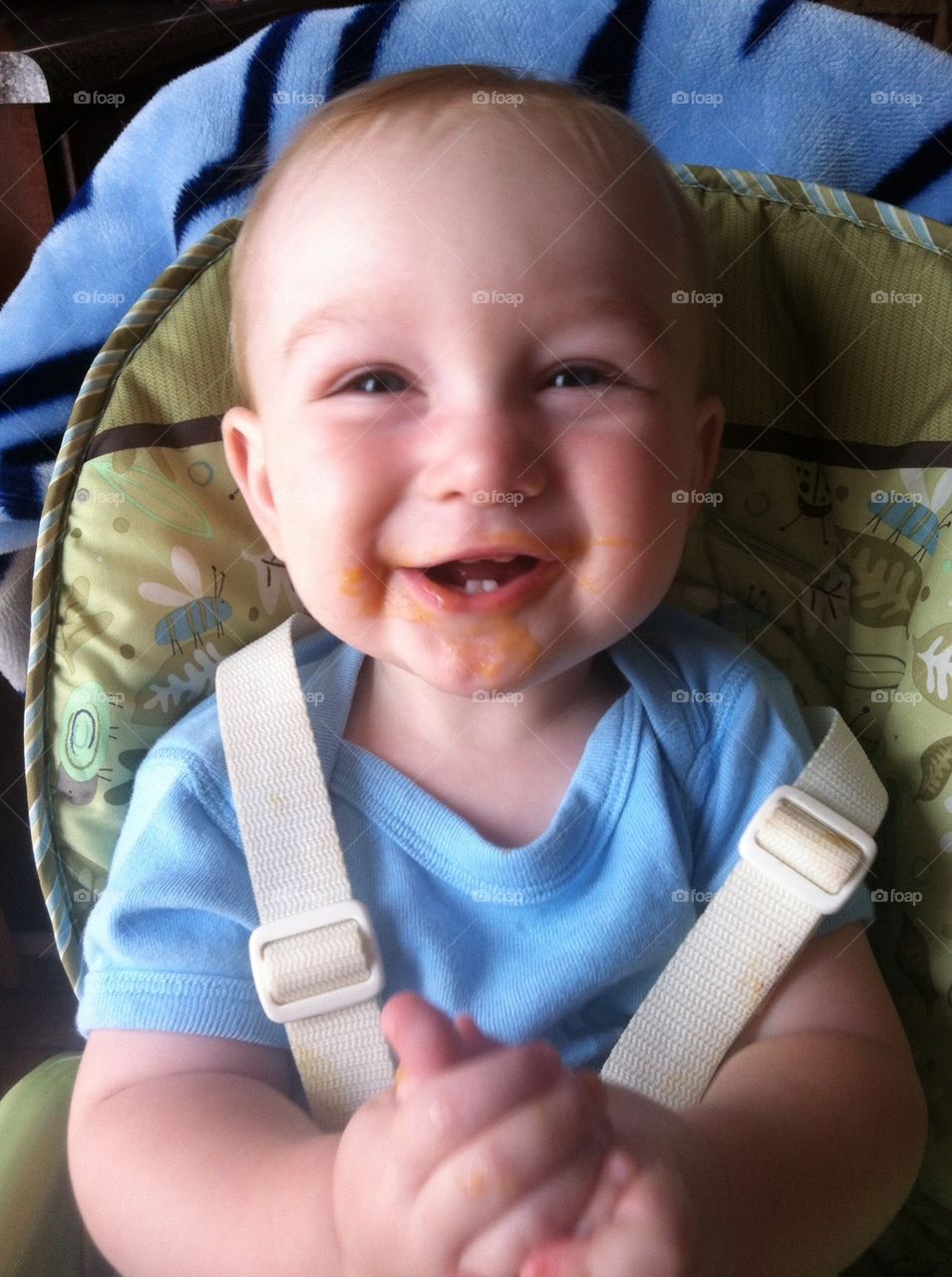 All smiles at lunch time!